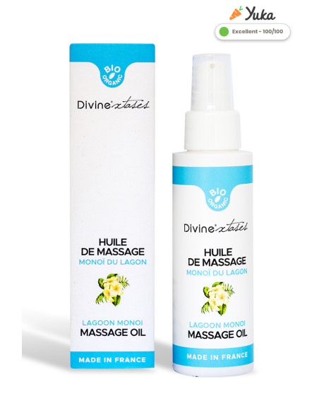 Huile de massage BIO Monoï