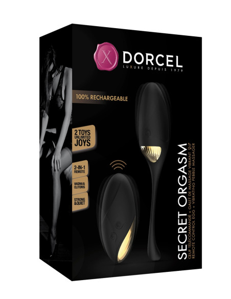 Sextoy 2 en 1 Secret Orgasm - Dorcel