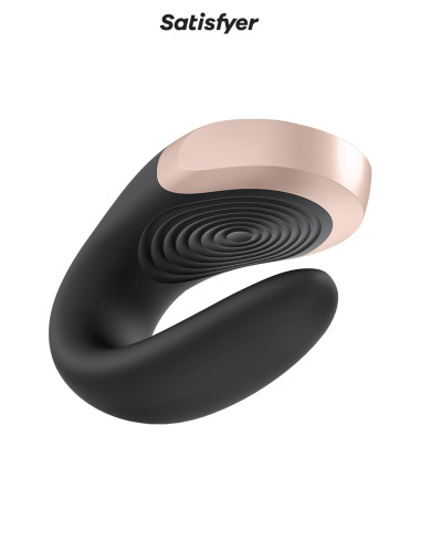 Stimulateur Double Love noir - Satisfyer