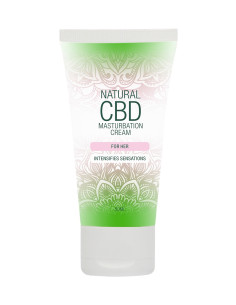 Crème de masturbation Femme - Natural CBD 2