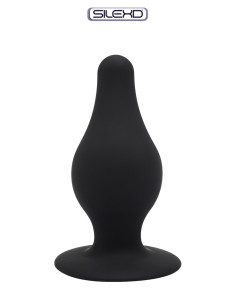 Plug anal The Original Model 2 noir 10,2 cm - SilexD