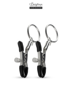 Pinces à tétons avec anneau - Easytoys Fetish Collection 2