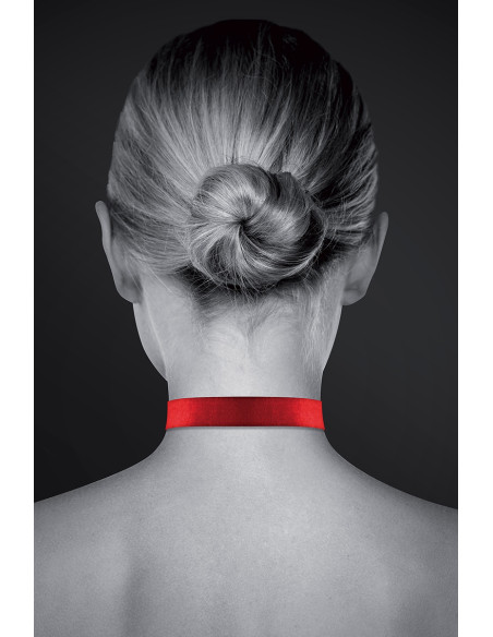 Collier rouge cadenas coeur - Bijoux Pour Toi