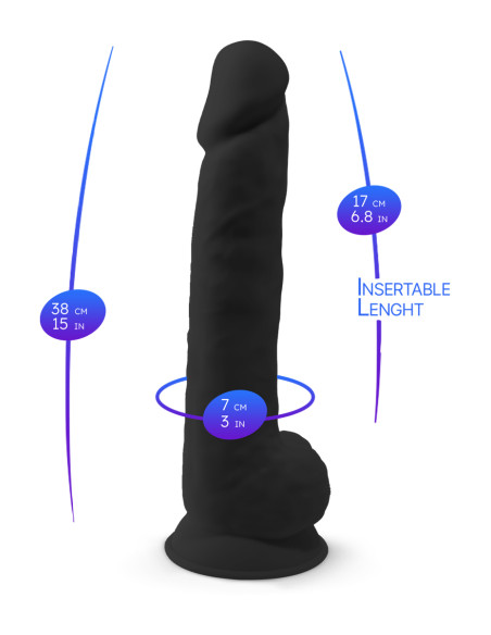 Gode The Original Model 1 noir 38 cm - SilexD