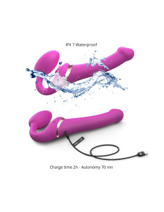 Strap-on-me Multi Orgasm Fuchsia XL 2