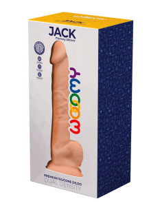Gode silicone double densité Jack - Wooomy 2