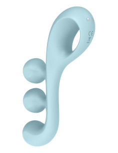 Multi-vibromasseur Tri Ball 2 bleu - Satisfyer 2