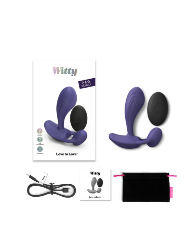 Double stimulateur télécommandé Witty - Love To Love