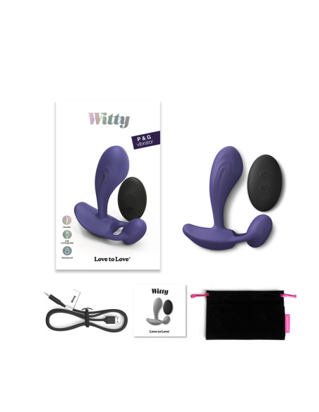Double stimulateur télécommandé Witty - Love To Love