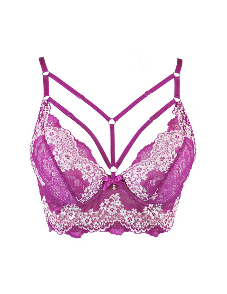 Soutien-gorge fuchsia V-9741 - Axami