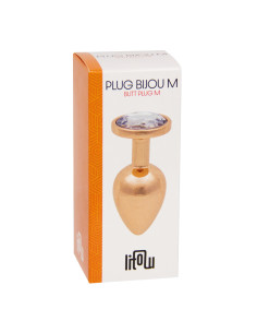 Plug bijou rose gold M - Litolu 2