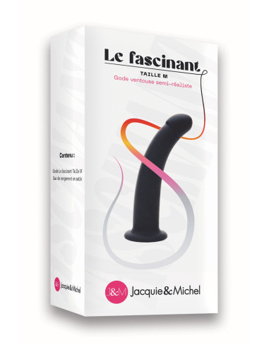 Gode ventouse Le fascinant taille M - Jacquie et Michel