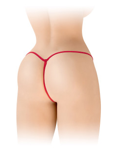 String ficelle ouvert Sandra rouge - Fashion Secret 2