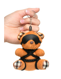Porte-clés Teddy Bear en tenue Bondage 2