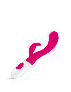 Vibromasseur Rabbit Leola rose - Yoba 2
