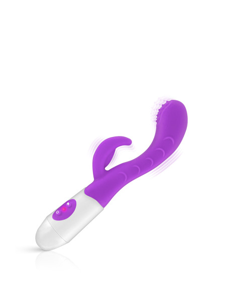 Vibromasseur Rabbit Leola violet - Yoba