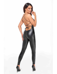 Combinaison dos nu Wild F316 wetlook effet croco 2