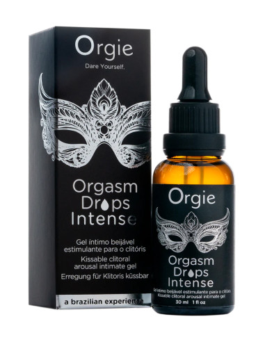 Gouttes d'excitation clitoridienne Orgasm Drops Intense 