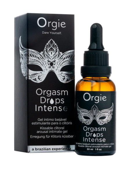 Gouttes d'excitation clitoridienne Orgasm Drops Intense 