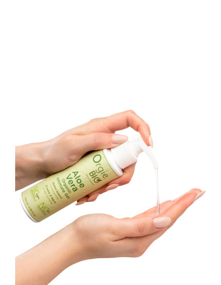 Gel Intime Bio à Base d'Eau à l'Aloe Vera
