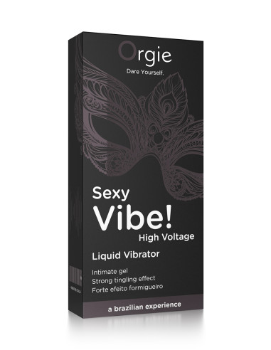 Gel d'excitation Sexy Vibe High Voltage Liquid Vibrator