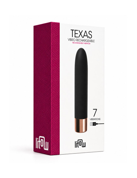 Vibro rechargeable Texas - Litolu