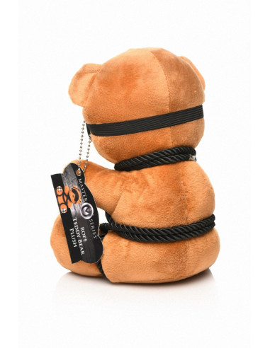 Ours en peluche en tenue Bondage