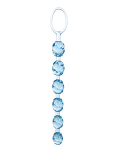 Perles anales CalExotics Swirl bleu
