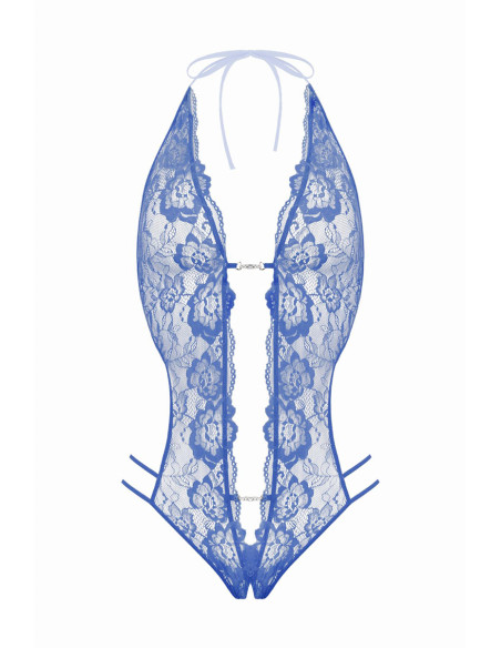 Body string ouvert Renee bleu - Christine