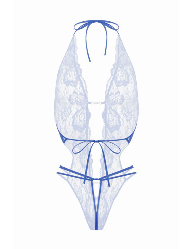 Body string ouvert Renee bleu - Christine