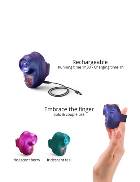 Stimulateur clitoridien Kisscool violet - Love to Love