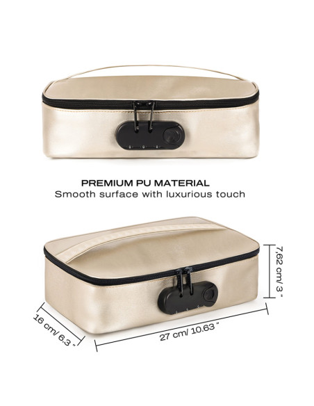 Discreet box luxury gold - Dorcel