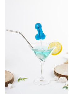 Sucette pénis gin tonic avec alcool 2