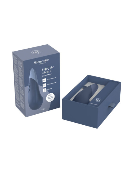 Vibromasseur Womanizer Vibe bleu