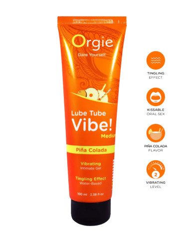 Lubrifiant Lube Tube Vibe (Medium) Pina Colada 100ml