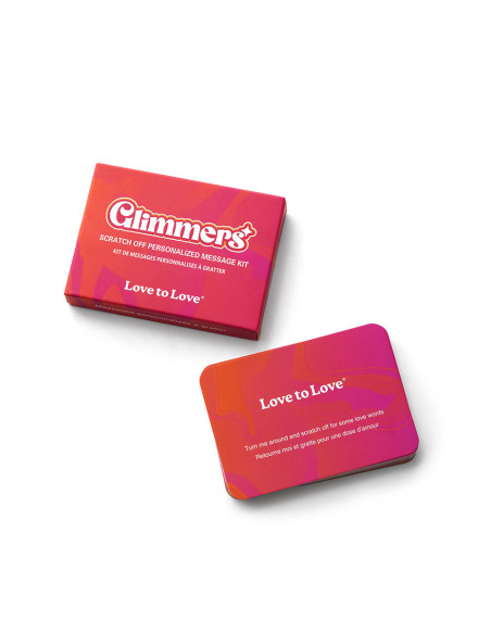 Kit de messages personnalisable Glimmers - Love To Love