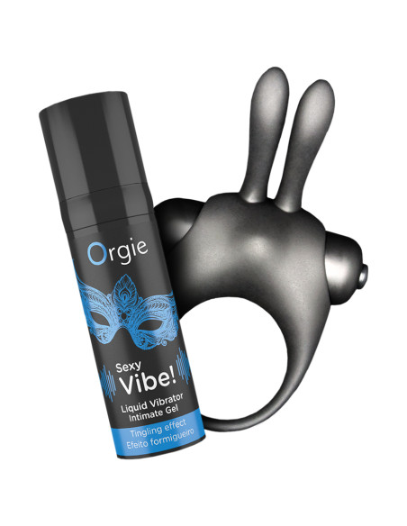 Kit plaisir vibrant Vibe! Bunny - Orgie