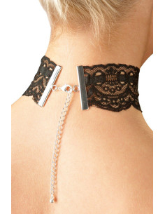 Collier sexy en dentelle - Cotelli Accessoires 2