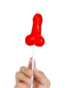 Sucette pénis fraise - Secret Play