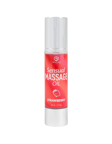 Huile de massage Fraise - Secret Play