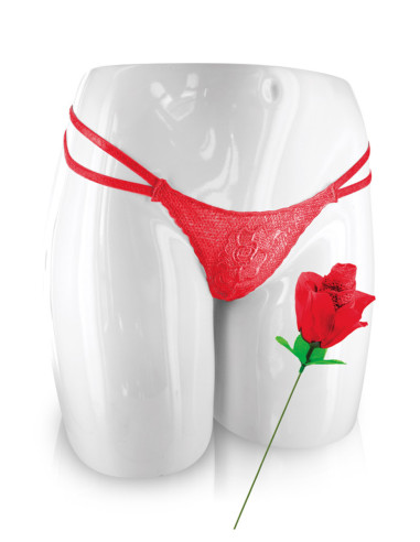 Rose surprise avec petite culotte - Fun Novelties