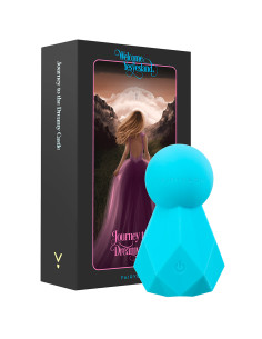Mini vibro rechargeable BlissKey bleu - FairyGasm 2