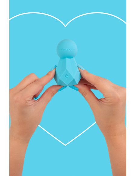 Mini vibro rechargeable BlissKey bleu - FairyGasm