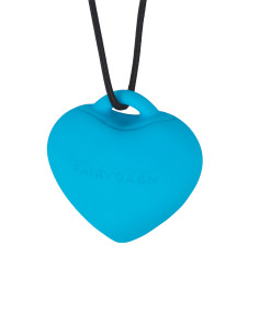 Stimulateur pendentif PleasureStone bleu - FairyGasm