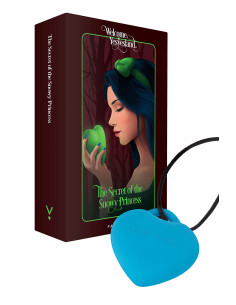 Stimulateur pendentif PleasureStone bleu - FairyGasm 2