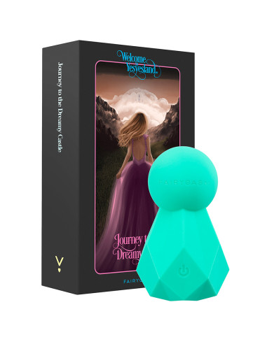 Mini vibro rechargeable BlissKey vert - FairyGasm