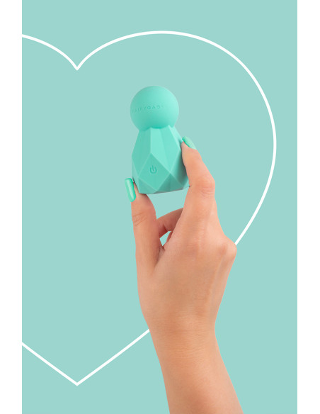 Mini vibro rechargeable BlissKey vert - FairyGasm