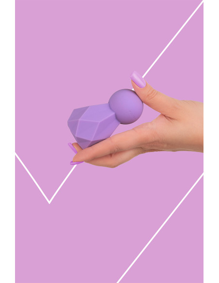 Mini vibro rechargeable BlissKey violet - FairyGasm