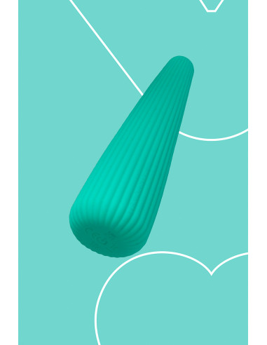 Vibro rechargeable IcyCone vert - FairyGasm