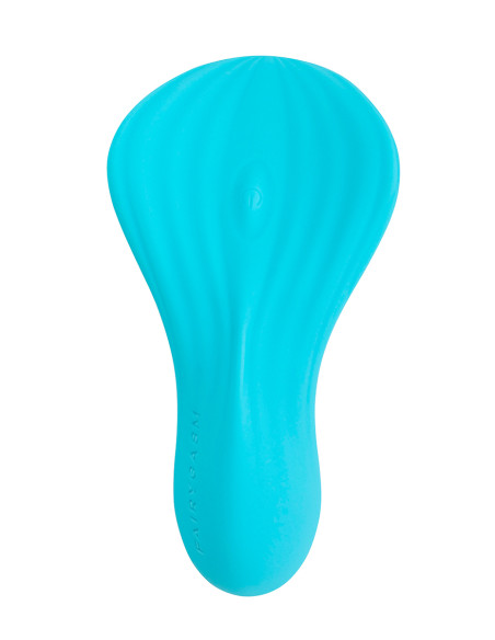 Mini vibro rechargeable SilkenTouch bleu - FairyGasm
